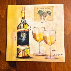 Chardonnay Wine Tile